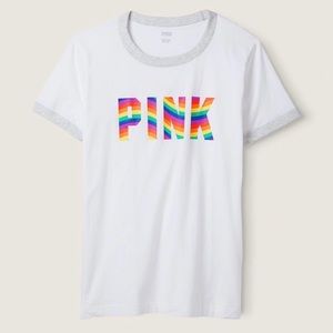 NWT VS PINK  OVERSIZED TEE SHIRT